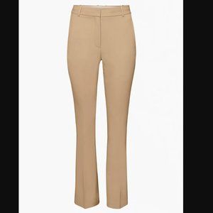 NWT Aritzia Babaton Publish Pant High-Rise Pants, Camel 16